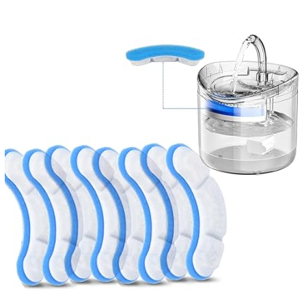 Kit Filtro de Algodão para Dispensador de Água – Esponja de Reposição para Cães e Gatos PRONTA ENTREGA
