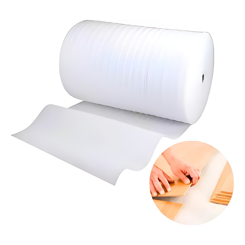 Bobina Rolo Espuma 2 Mm Polietileno Expandido 10mx1,2m Manta Espuma Pack Embalagem Estofado Proteção