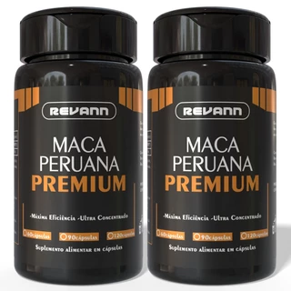 2x Maca Pura Premium 60 e 120 cápsulas