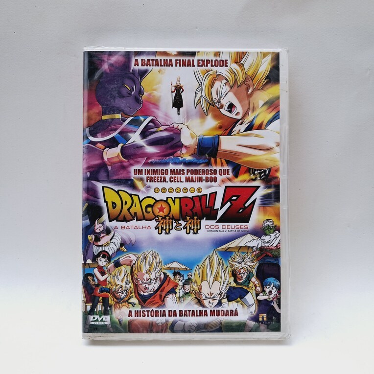 Dragon Ball Z A Batalha Dos Deuses Dvd Lacrado E Original | Shopee