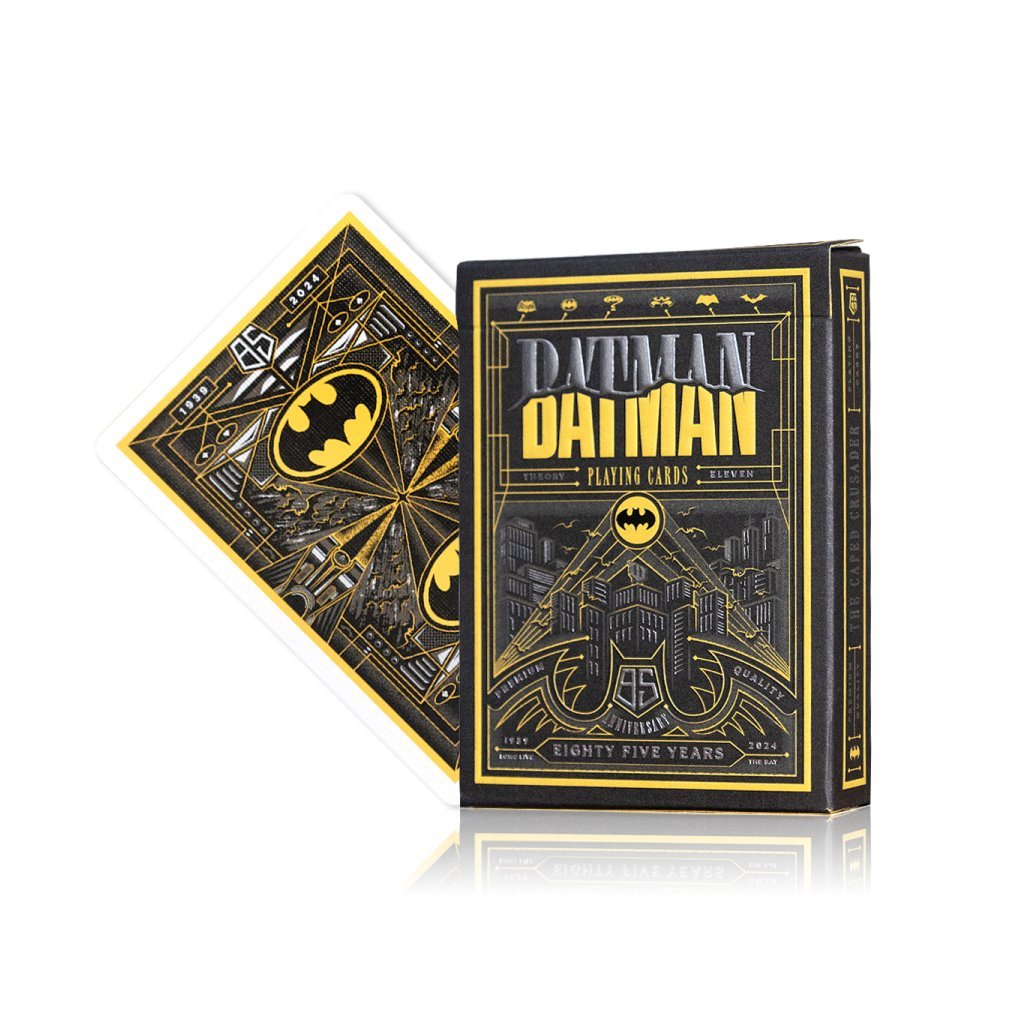 Baralho Batman Ed. Especial Aniversário 85 anos - USPCC Poker Cardistry ...