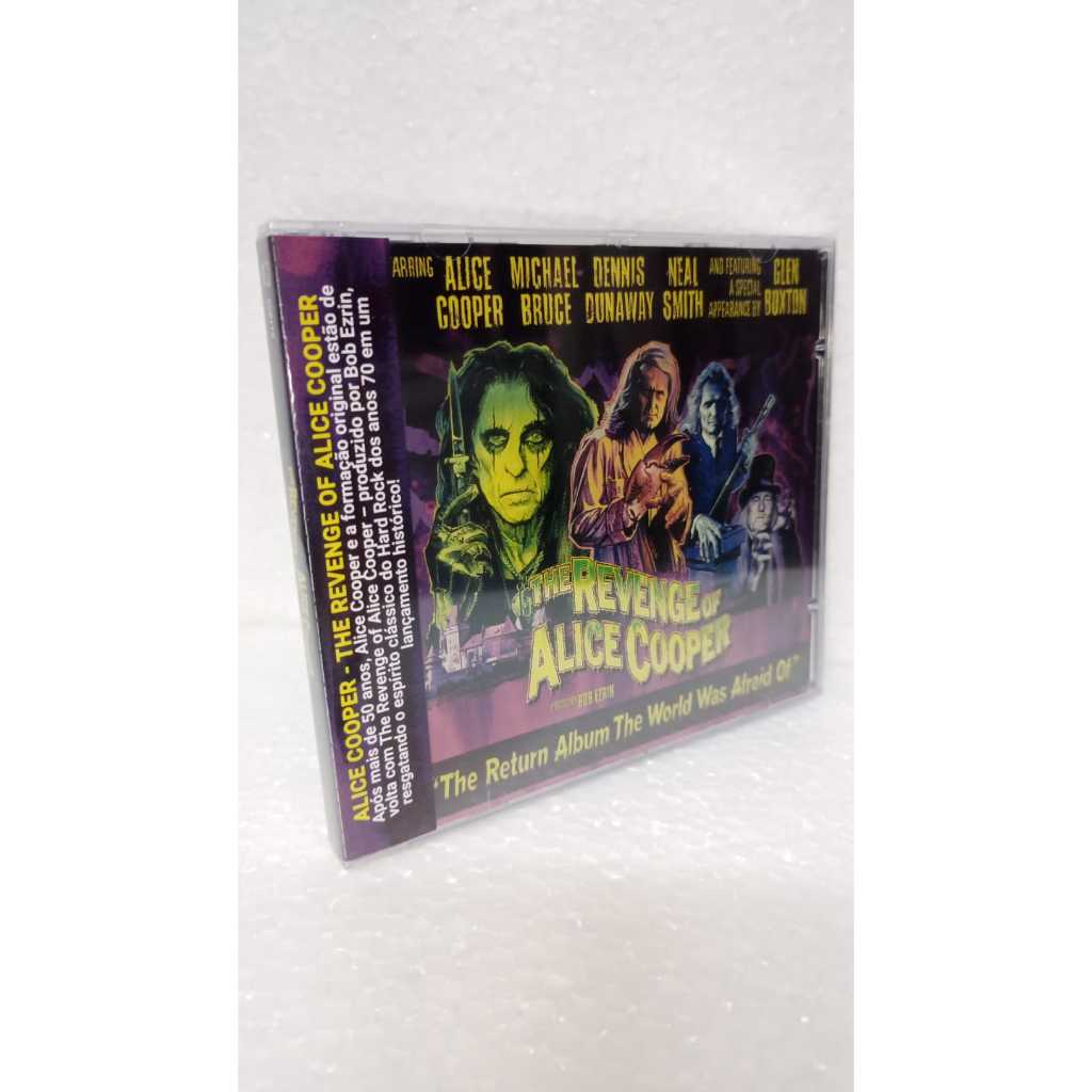 Alice Cooper - The Revenge Of Alice Cooper - CD Acrilico | Shopee