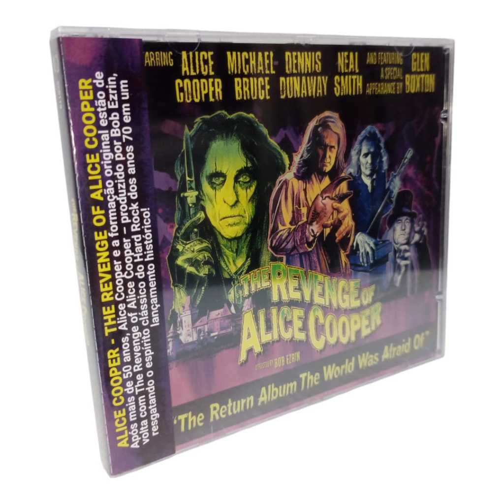 Alice Cooper - The Revenge Of Alice Cooper - CD Acrilico | Shopee