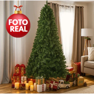 Árvore de Natal Pinheiro Verde 1,8 m – Cheia, com Suporte Metálico