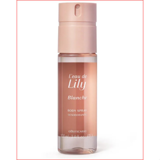 Body Spray Desodorante L’eau de Lily Blanche 100ml em Oferta na Shopee