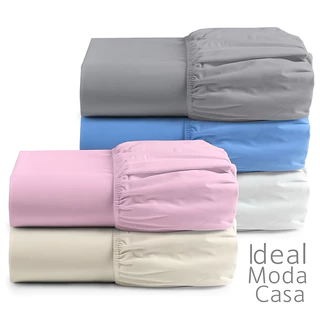 Lençol Queen Size Avulso 180 Fios 100% Algodão Premium em Oferta na Shopee