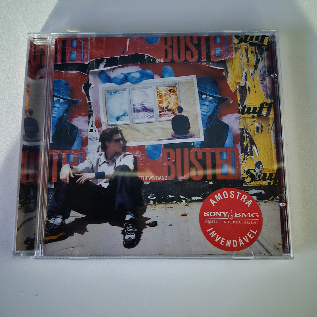 Cd dave matthews band - BUSTED STUFF | Shopee Brasil