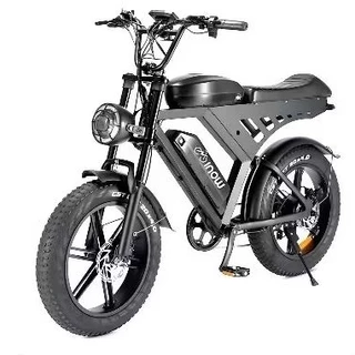 🚲 Inow V35 Bicicleta Elétrica com 2 baterias Scooter 1000w 45km/h 120 km de Autonomia Freios Hidráulicos Dupla Suspensão