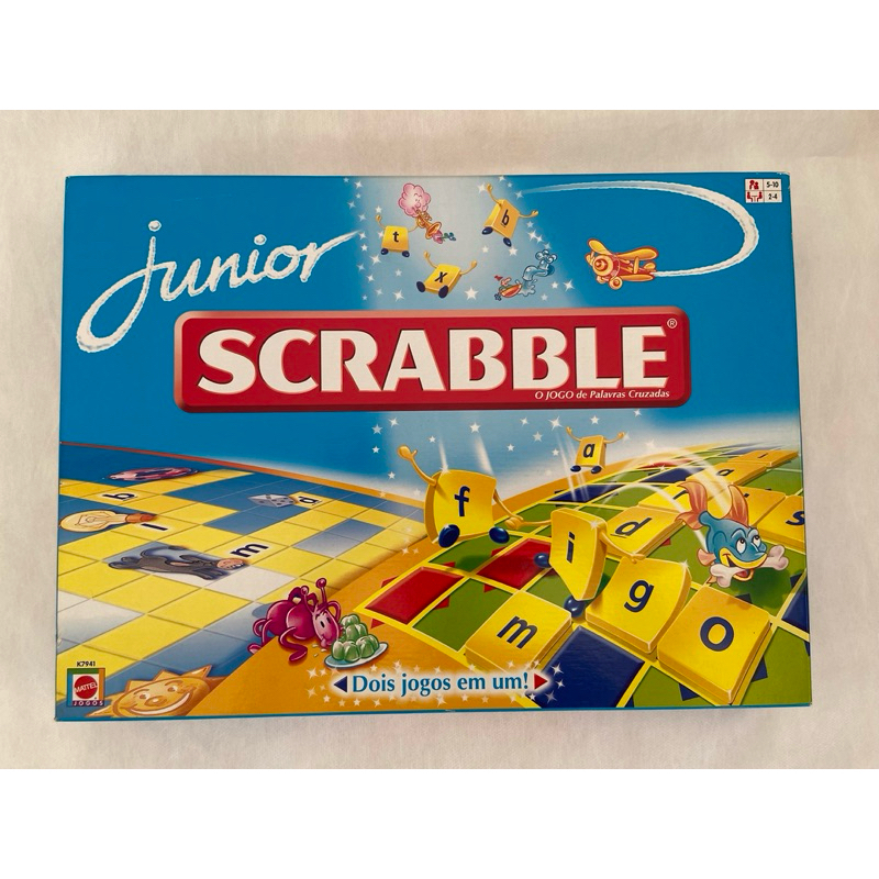 Scrabble Junior (Jogo de Tabuleiro | Palavras Cruzadas
