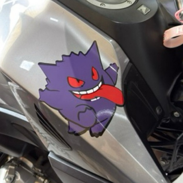 Adesivo Pokémon Roxo Gengar | Shopee Brasil