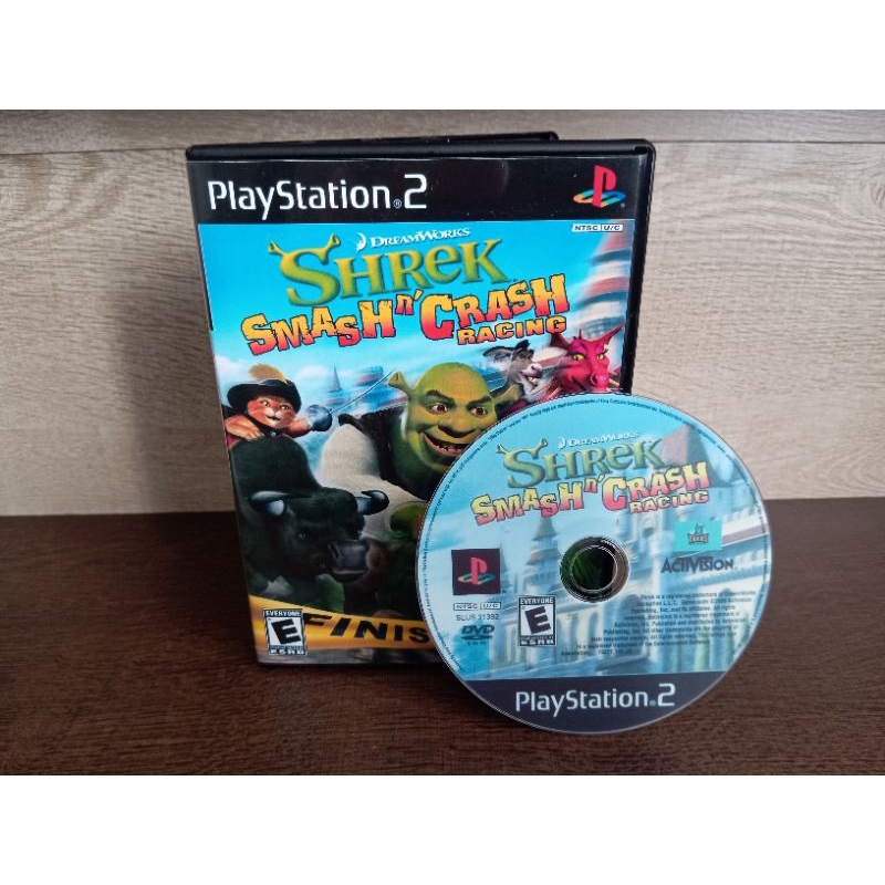 Shrek Smash N Crash Racing - Ps2 | Shopee Brasil