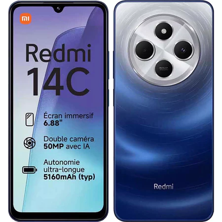 Xiaomi Redmi 14C Dual SIM Dual Standby Smartphone 4/128G 8/256G Global - Vista 2