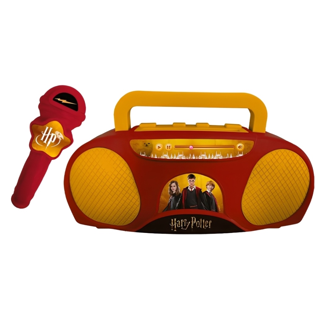 Boombox Karaokê Stitch Original Infantil – Entrada Auxiliar (P2