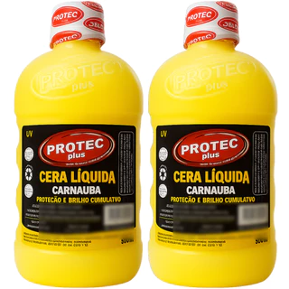 2 Unidades de Cer Liquida Carnauba Pronto Uso Protec Plus - 500ml