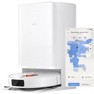 Robô Aspirador Xiaomi X20+ Plus | 110V | Alta Potência, Mapeamento Inteligente e Limpeza Completa