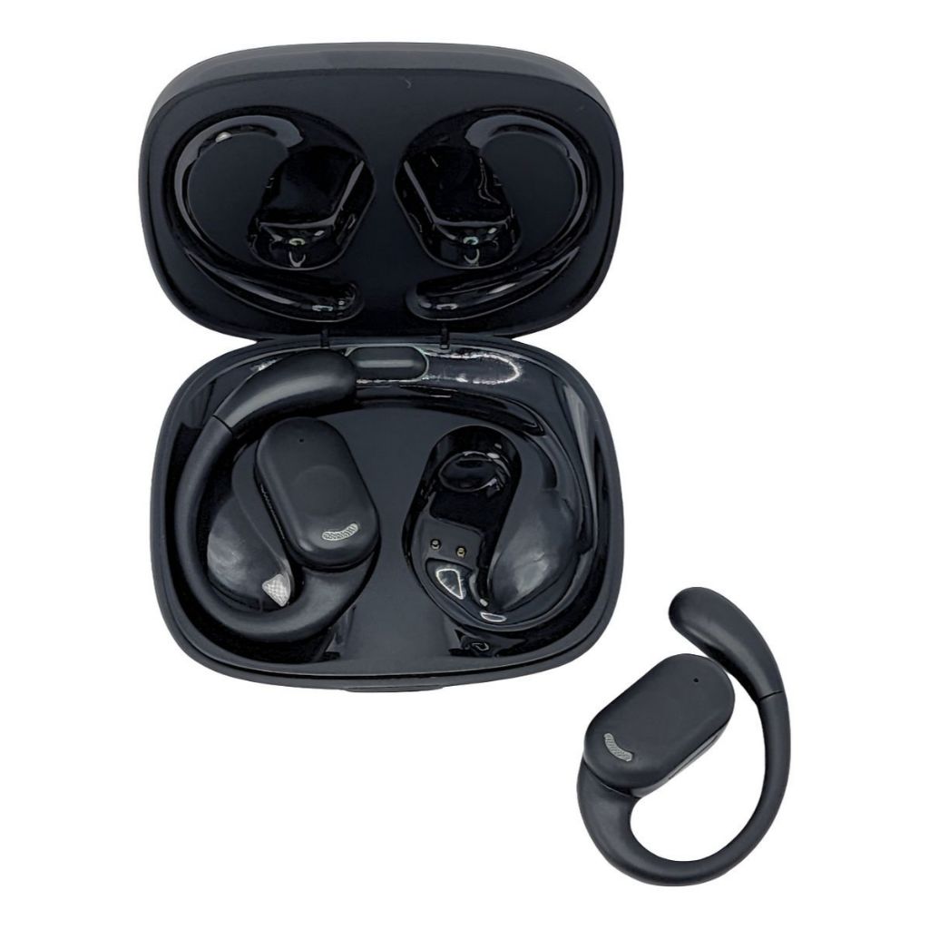 Fone De Ouvido Sem Fio Esportivo Bluetooth Academia Corrida Preto FN ...