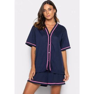 Pijama Americano De Verão P ao GG3 100% Algodão Maternidade em Oferta na Shopee