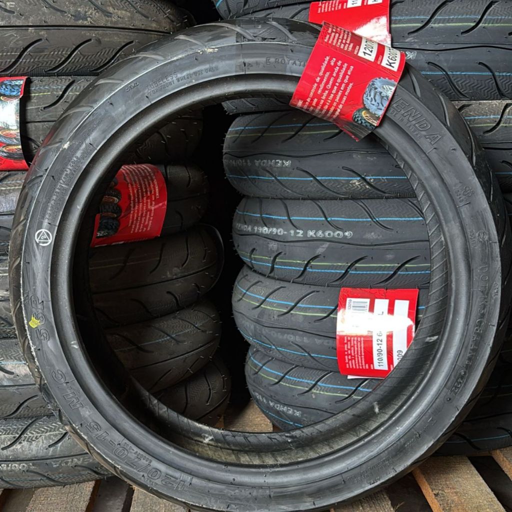 Pneu De Moto Scooter Dafra Maxsym 400I 120/70-15 K6007 Kenda