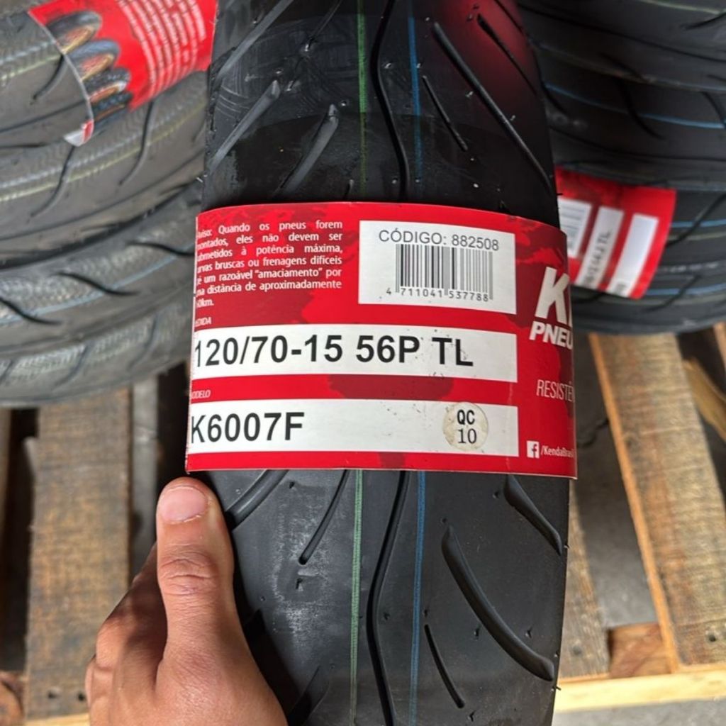 Yum！ Pneu De Moto Scooter Dafra Maxsym 400I 120/70-15 K6007 Kenda