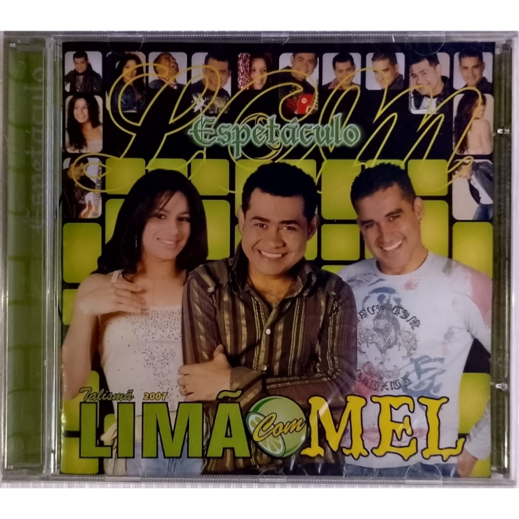 Cd Forró Limão Com Mel Vol.18 ''O Espetáculo'' Cd Original (2007