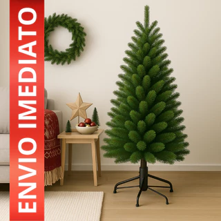 Árvore De Natal Luxo 1,80m 710 Galhos Árvore Verde  Decoração Presentes Natalino - ENVIO IMEDIATO