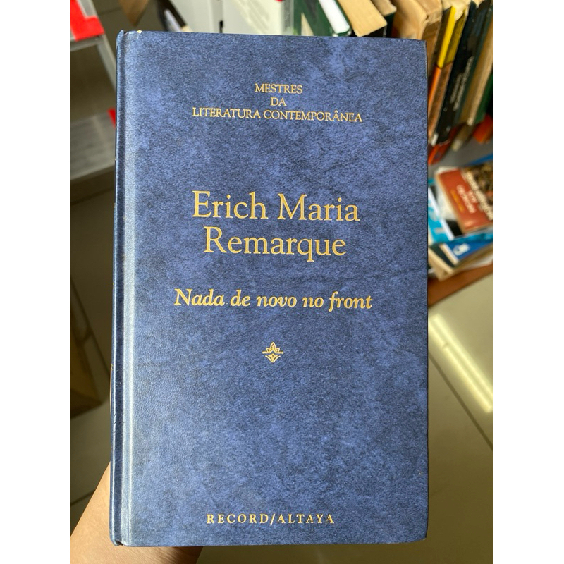 livro Nada de Novo no Front (Erich Maria Remarque) | Shopee Brasil