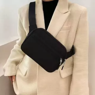 Bolsa Pochete Transversal  Feminina E Masculina Para Viagem Academia Multineos em Oferta na Shopee