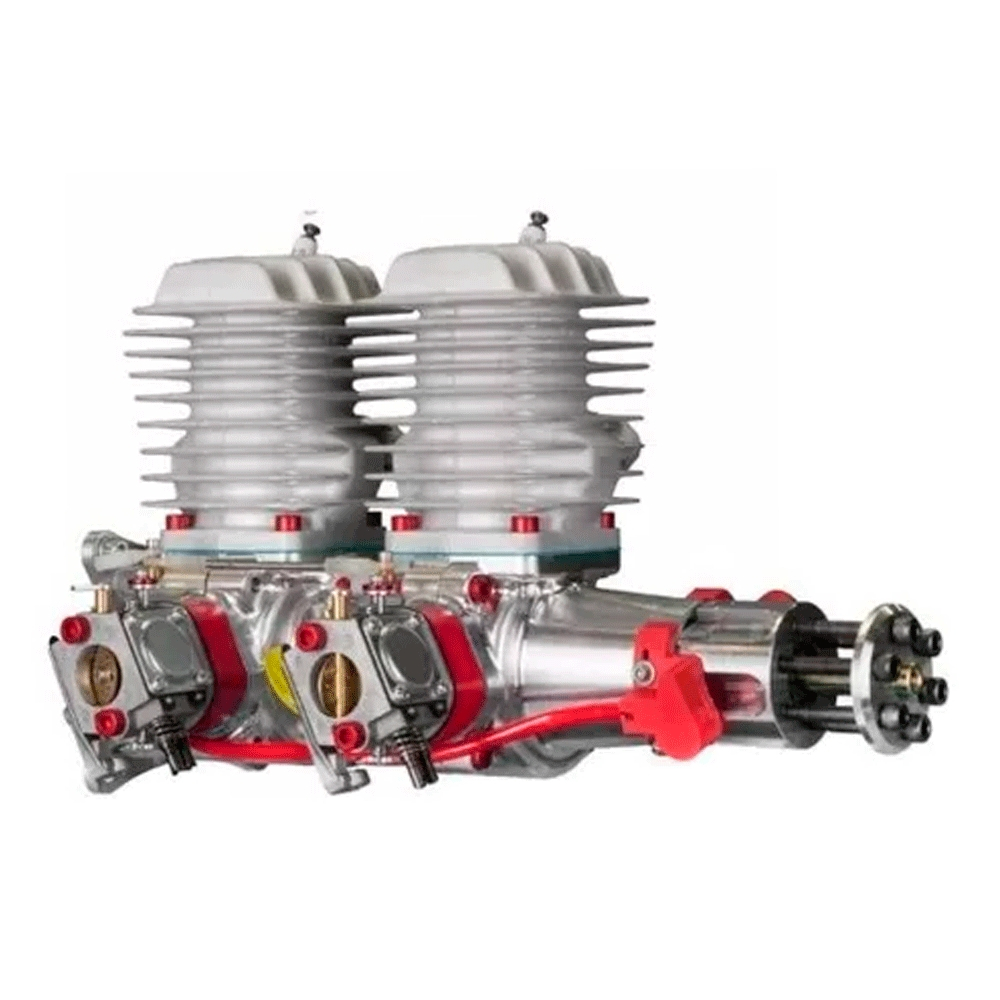 Motor Desert Aircraft Da-100L Com Ignição Para Aeromodelo | Shopee Brasil