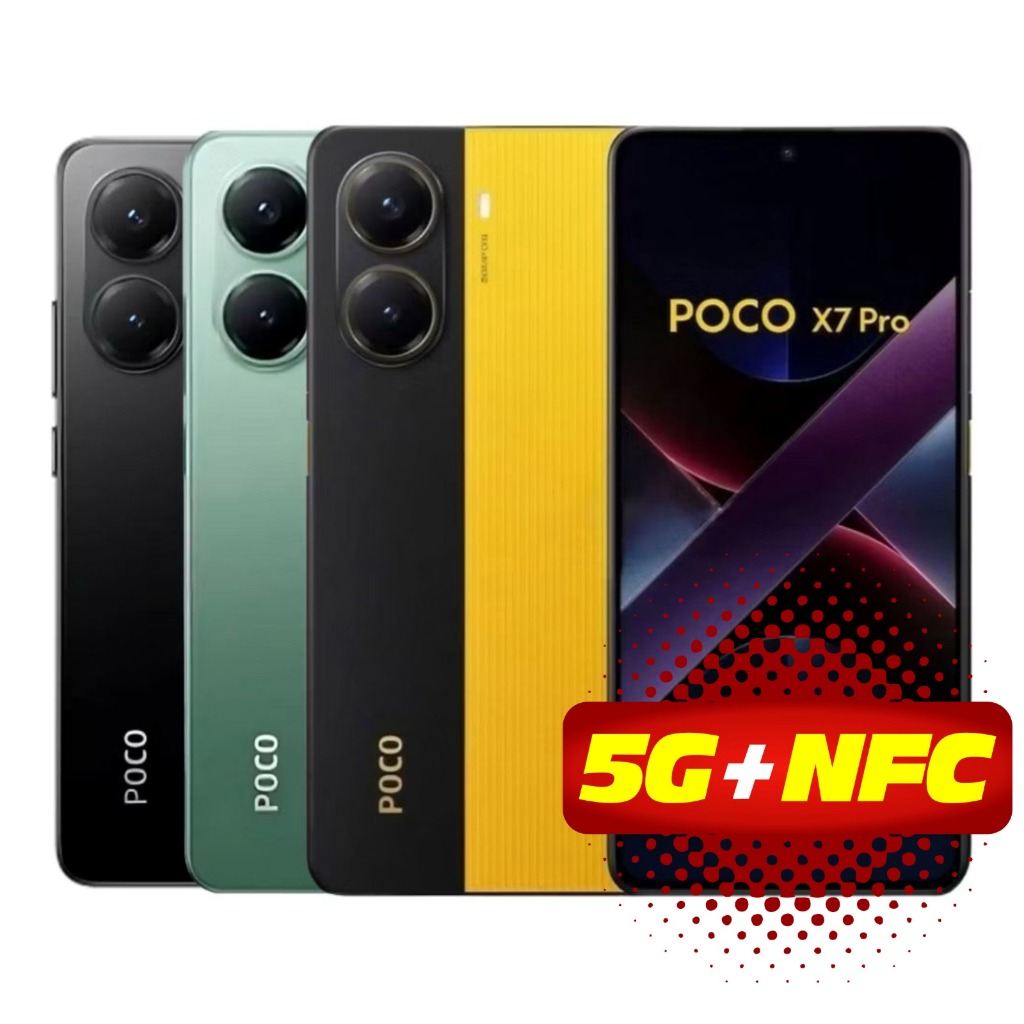 Celular Xiaomi Poco X7 Pro 5G 12/512GB e 8/256GB Novo Original Lacrado