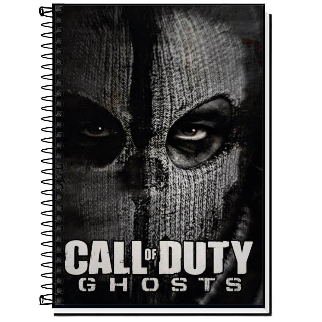 Caderno Call of duty ghost Generations personalizado | Capas Exclusivas ...