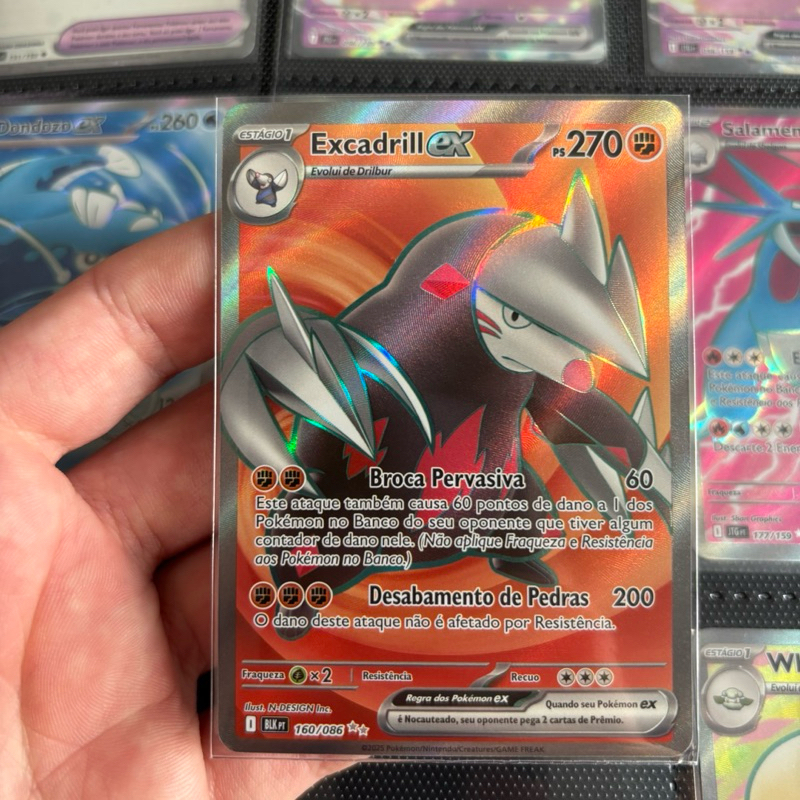 Carta Pokémon TCG - Excadrill EX (160/086) | Ultra Rara Full Art ...