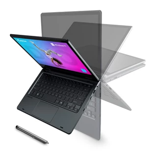 Notebook 2 em 1 Positivo Duo Intel Celeron N4500 4GB 128GB W11 Home 11" HD IPS com caneta - Cinza
