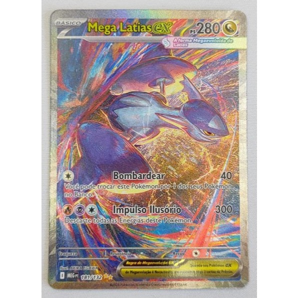 Mega Latias ex 181/132 Carta Avulsa - Pokémon TCG