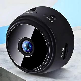 Mini Câmera Espiã Full HD  Wifi com Sensor e Visão Noturna /Ângulo 150° em Oferta na Shopee