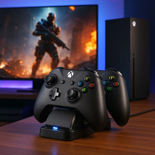 Carregador base xbox One dual charging dock station duas baterias