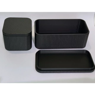 Caixa Decorativa com Tampa | Organizador Moderno em Dois tamanhos Caixa Porta-Objetos em Oferta na Shopee