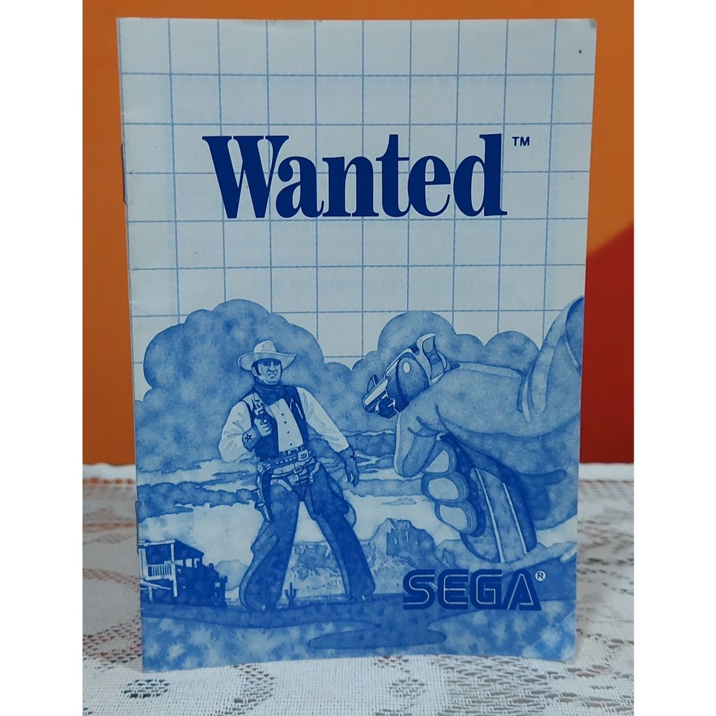 Manual Wanted Master System Original | Shopee Brasil