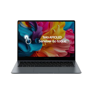Notebook Samsung Book4 PRO Intel CORE Ultra 5 512GB SSD 16GB RAM COM NOTA FISCAL Tela 14'' TOUCH Dynamic Amoled 2x