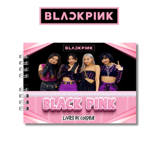 Livro de Colorir Black Goods – Black Pink| Papel 120g Premium em Oferta na Shopee