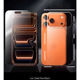 kit frente e traseira pelicula hydrogel transparente ou fosco pra iphone11/12/13/14/15/16/17/17 air/pro/pro max/16E