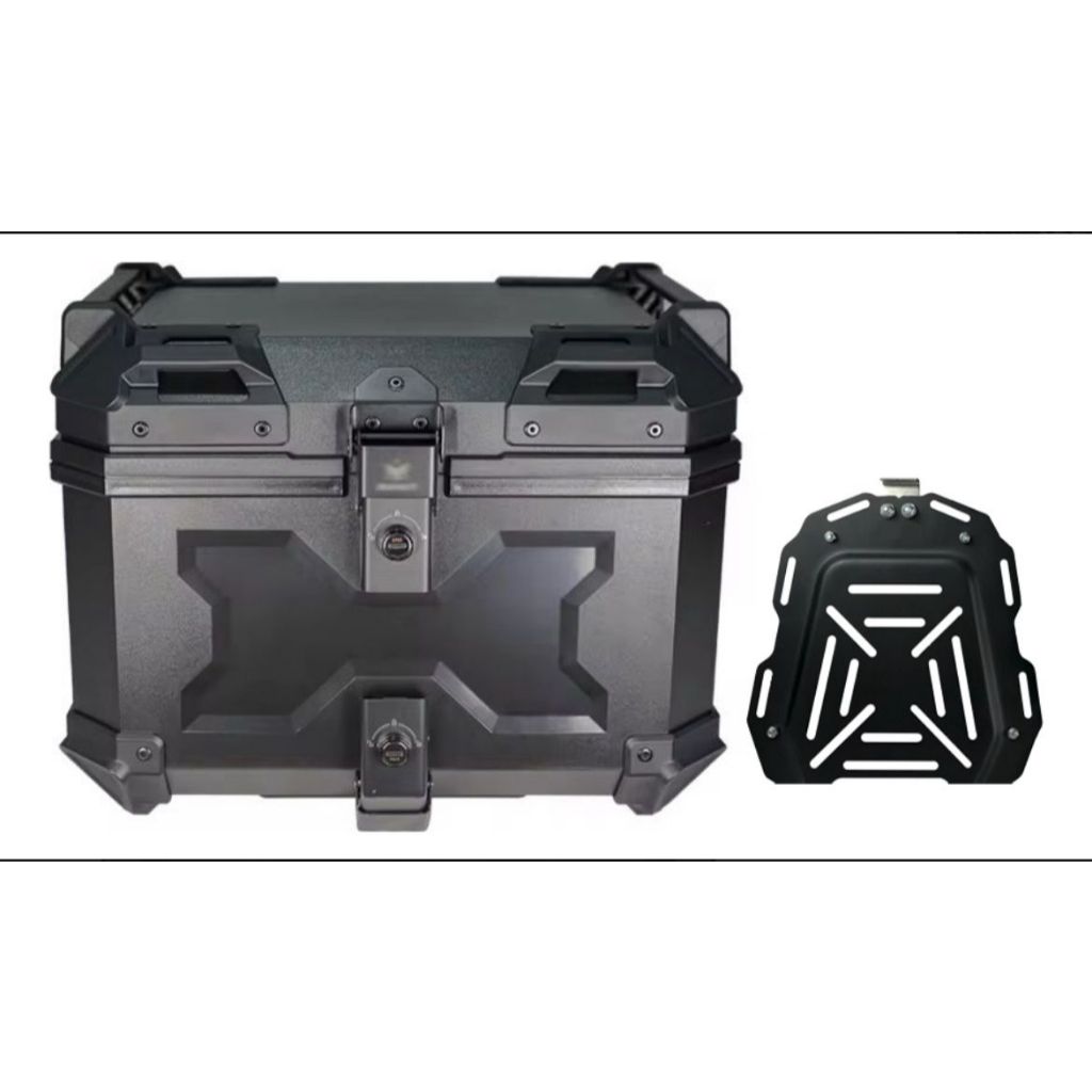 Bau de moto + suporte universal 45 Litros