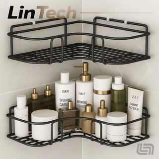 Kit 2 Prateleiras Suporte Com Alto Adesivos Para Parede Banheiro Cozinha Lavanderia Shampoo Sabonete