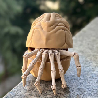 Ovomorfo Alien + Facehugger Articulado | Impressão 3D | Colecionável Decoração Geek