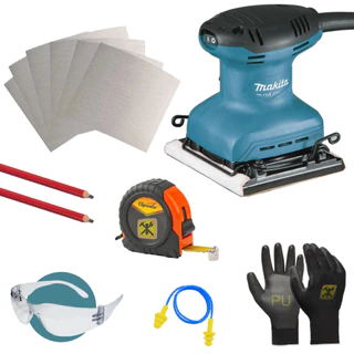 Lixadeira Orbital Oscilante 180w 1/4 M9200b Makita + Brindes em Oferta na Shopee