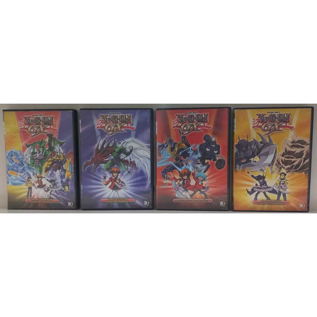 DVD YU-GI-OH GX Vol.1 ao Vol.4 * Originais * Semi-Novos - (Filmes