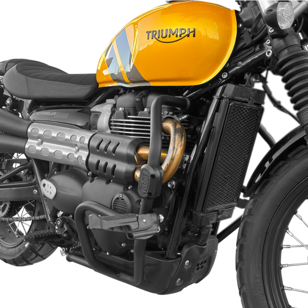 Protetor Motor Scrambler 900 Com Pedaleira Scrambler-900 Proteção Triumph 2023+