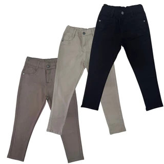 Calça Jeans Menino Kihatwin - Slim Fit Com Estilo Desgastado