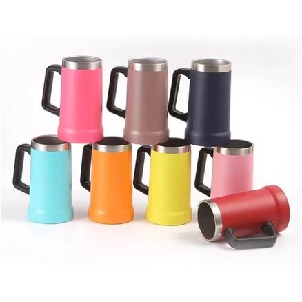 Copo Caneca Térmica 710ML Aço inox, Para Chopp, Cerveja
