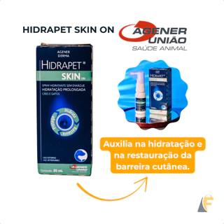 Hidrapet Skin On Hidratante Pele Cães Gatos 20ml Agener União em Oferta na Shopee