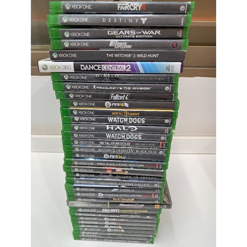 Jogos Xbox One - Mídia Física - Lote 3 - Impecável Original